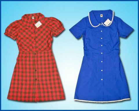 ชุดแซกกระโปรง  ลายสก๊อต